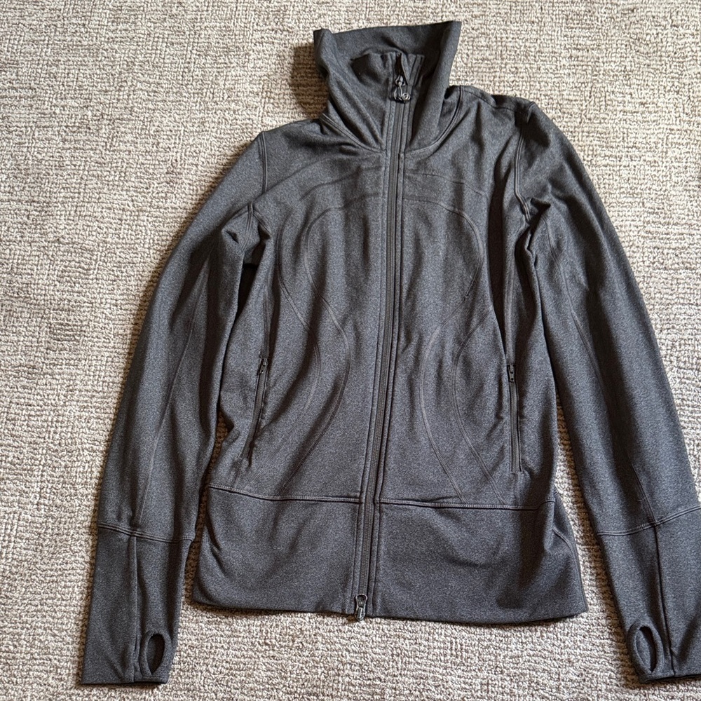 Women's Lululemon Grey In Stride Jacket